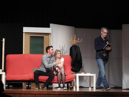 Gledališčniki Ljubiteljskega dramskega društva Sv. Jurij ob Ščavnici gostovali na Razkrižju 1